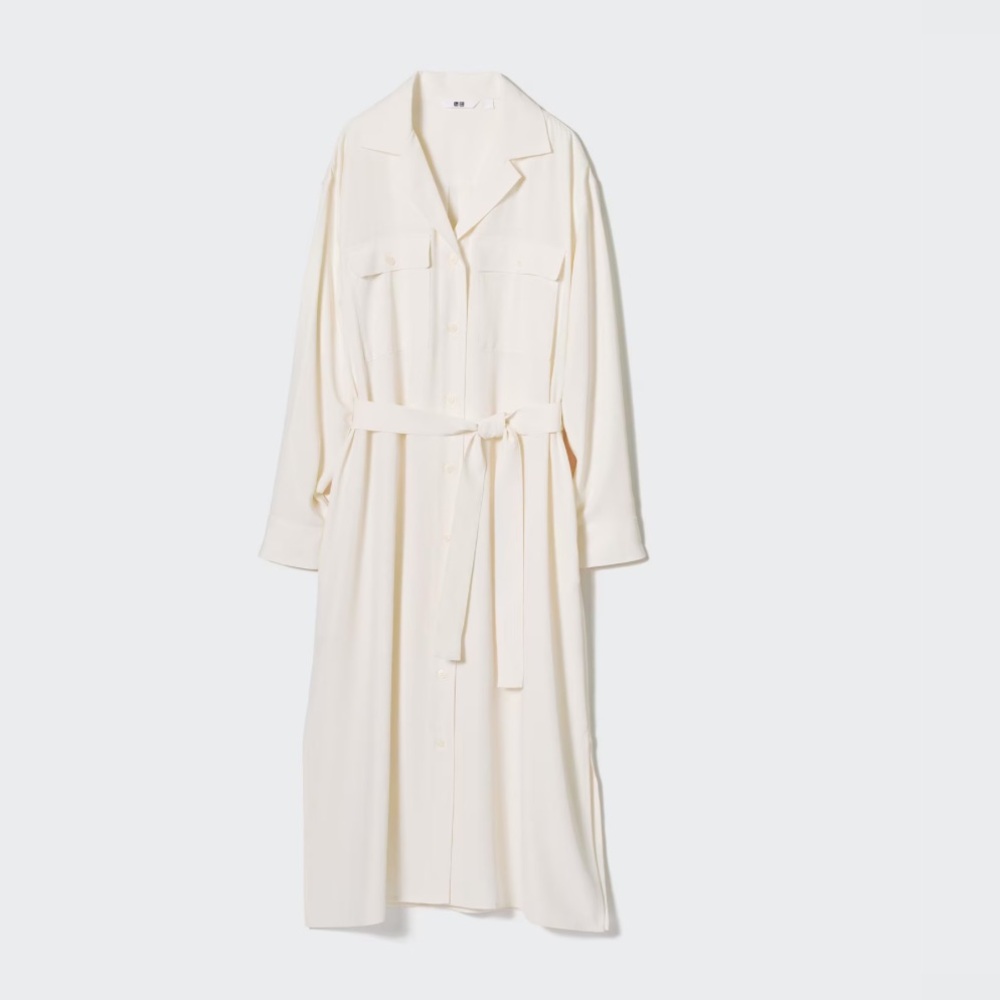 Uniqlo UV Protection Utility Shirt Dress